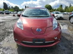 2011 Nissan Leaf Sv Red vin: JN1AZ0CP0BT005142