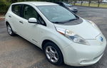 2011 Nissan Leaf Sv White vin: JN1AZ0CP0BT008607