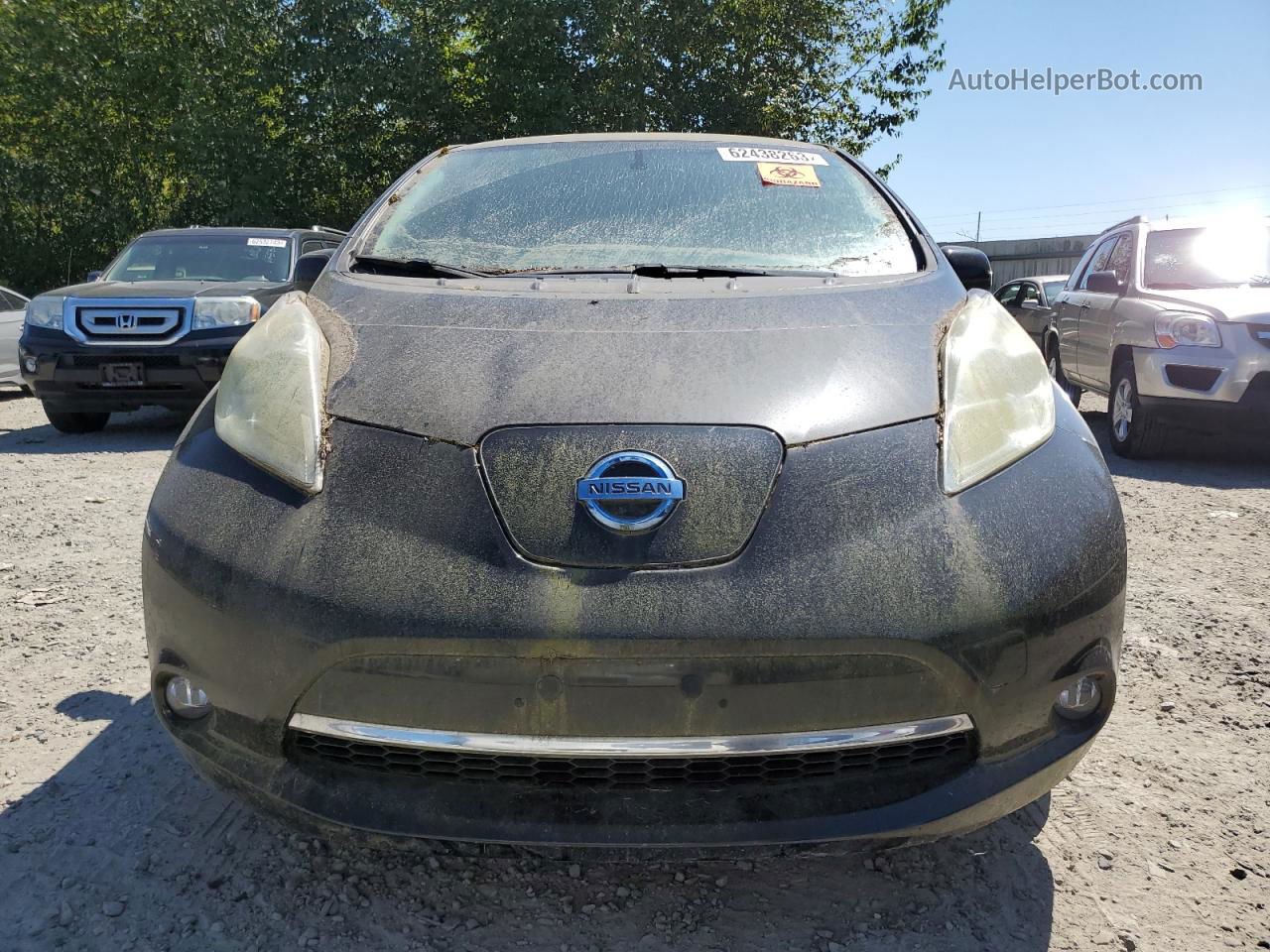 2011 Nissan Leaf Sv Черный vin: JN1AZ0CP0BT008901