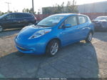 2011 Nissan Leaf Sl Синий vin: JN1AZ0CP0BT009711