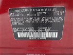 2011 Nissan Leaf Sl Красный vin: JN1AZ0CP1BT002279