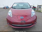 2011 Nissan Leaf Sl Red vin: JN1AZ0CP1BT002279