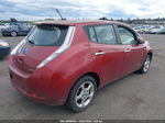 2011 Nissan Leaf Sl Красный vin: JN1AZ0CP1BT002279