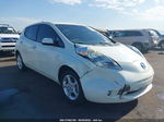 2011 Nissan Leaf Sl-e Cream vin: JN1AZ0CP1BT004226