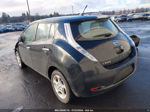 2011 Nissan Leaf Sl Black vin: JN1AZ0CP1BT007661