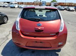 2011 Nissan Leaf Sv Бордовый vin: JN1AZ0CP1BT009278