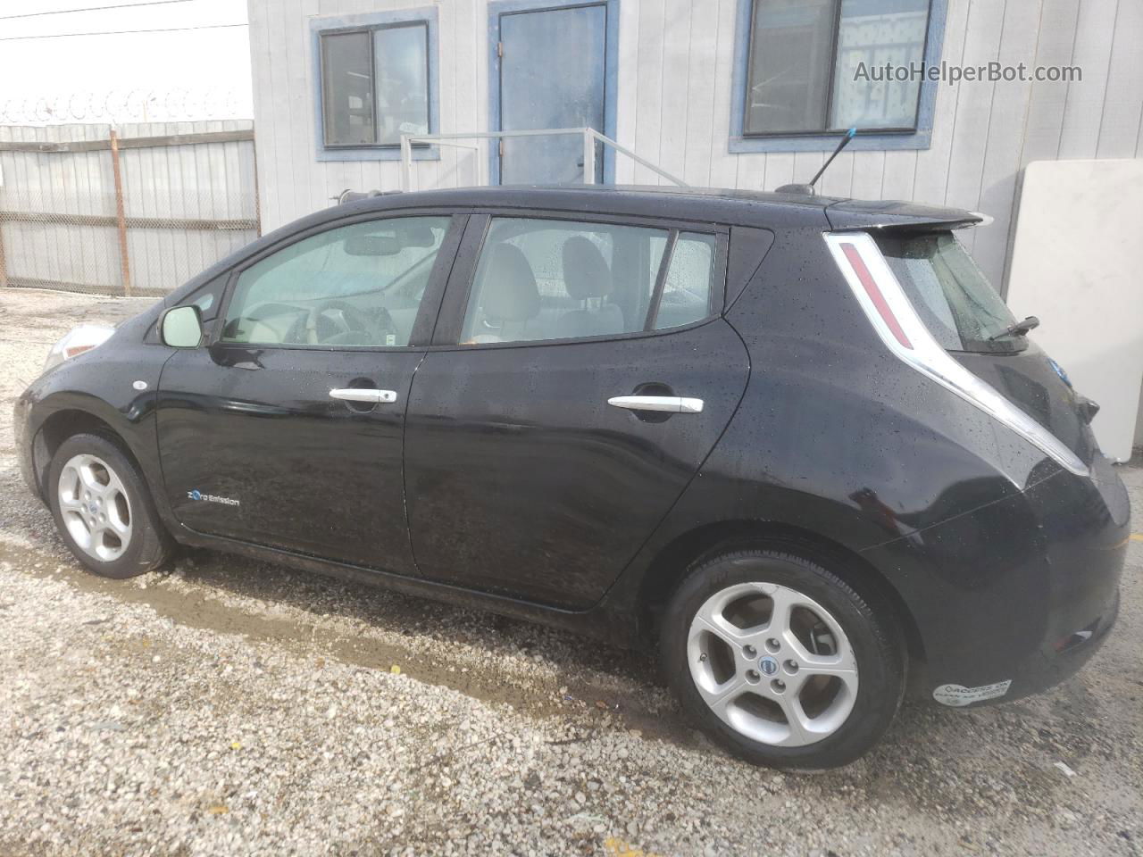 2011 Nissan Leaf Sv Black vin: JN1AZ0CP2BT001304