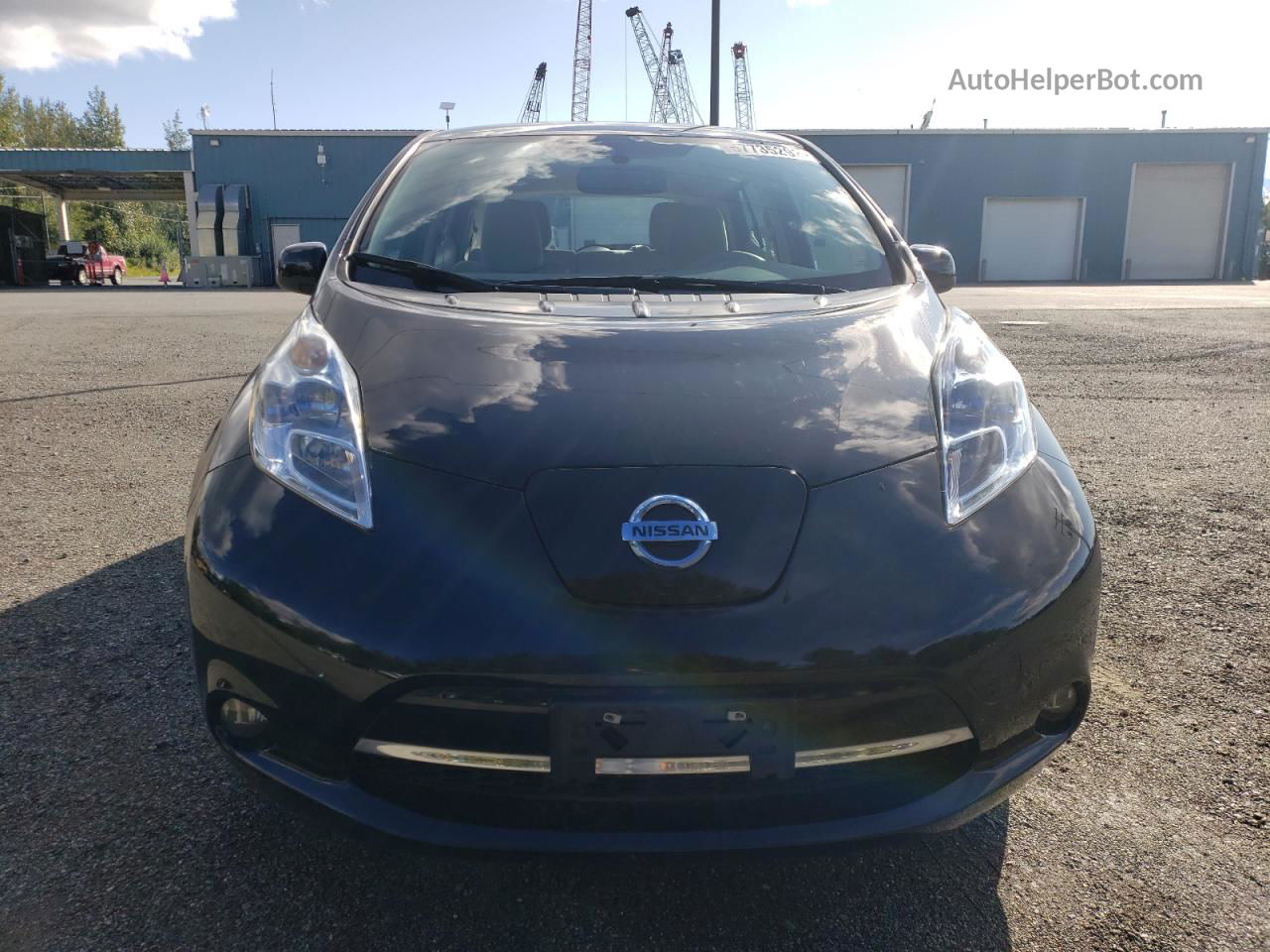 2011 Nissan Leaf Sv Black vin: JN1AZ0CP2BT001674