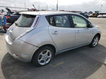 2011 Nissan Leaf Sv Silver vin: JN1AZ0CP2BT002355