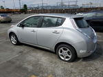 2011 Nissan Leaf Sv Silver vin: JN1AZ0CP2BT002355