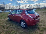 2011 Nissan Leaf Sv Red vin: JN1AZ0CP2BT003571