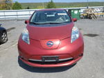 2011 Nissan Leaf Sv Красный vin: JN1AZ0CP2BT003571