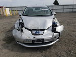 2011 Nissan Leaf Sv Silver vin: JN1AZ0CP2BT004011