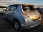 2011 Nissan Leaf Sv Silver vin: JN1AZ0CP2BT006101