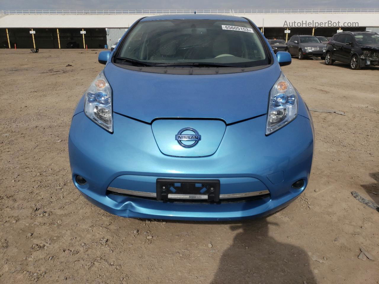 2011 Nissan Leaf Sv Blue vin: JN1AZ0CP2BT008060