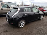 2011 Nissan Leaf Sv Black vin: JN1AZ0CP2BT008849