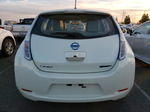 2011 Nissan Leaf Sv White vin: JN1AZ0CP2BT009077