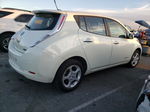 2011 Nissan Leaf Sv White vin: JN1AZ0CP2BT009077