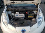 2011 Nissan Leaf Sv White vin: JN1AZ0CP2BT009077