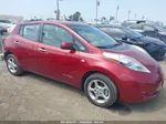 2011 Nissan Leaf Sl Red vin: JN1AZ0CP3BT001733