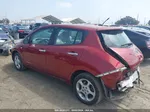 2011 Nissan Leaf Sl Red vin: JN1AZ0CP3BT001733