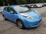 2011 Nissan Leaf Sv Синий vin: JN1AZ0CP3BT001831