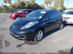 2011 Nissan Leaf Sl Black vin: JN1AZ0CP3BT002140