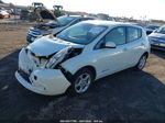 2011 Nissan Leaf Sl White vin: JN1AZ0CP3BT004289