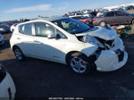 2011 Nissan Leaf Sl White vin: JN1AZ0CP3BT004289