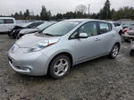 2011 Nissan Leaf Sv Silver vin: JN1AZ0CP3BT006253