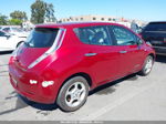 2011 Nissan Leaf Sl Red vin: JN1AZ0CP3BT006866