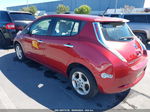 2011 Nissan Leaf Sl Red vin: JN1AZ0CP3BT006866