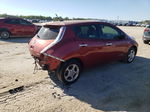 2011 Nissan Leaf Sv Red vin: JN1AZ0CP3BT007077