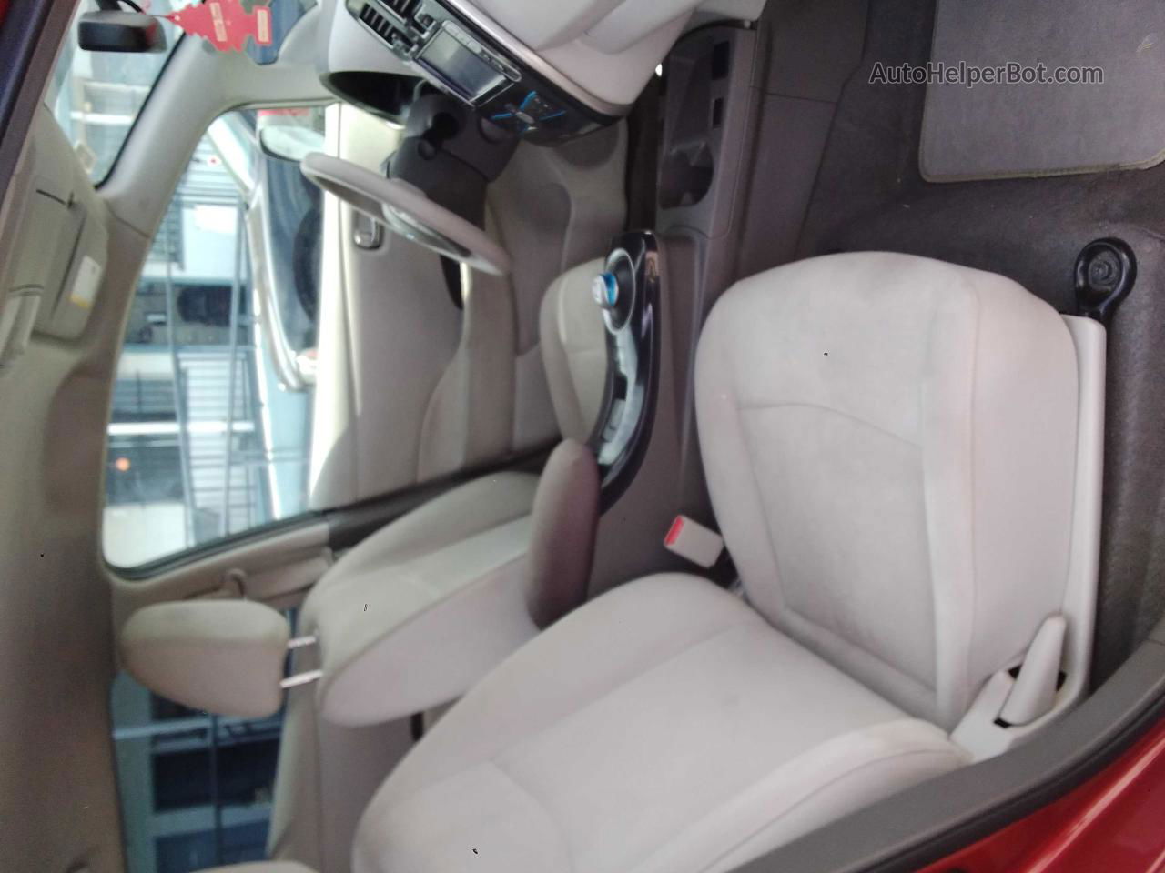 2011 Nissan Leaf Sv Красный vin: JN1AZ0CP4BT000865