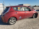 2011 Nissan Leaf Sv Red vin: JN1AZ0CP4BT002003