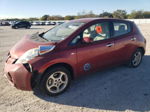 2011 Nissan Leaf Sv Red vin: JN1AZ0CP4BT002003