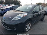 2011 Nissan Leaf Sl Black vin: JN1AZ0CP4BT004768