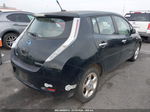 2011 Nissan Leaf Sl Black vin: JN1AZ0CP4BT004768