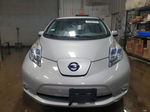 2011 Nissan Leaf Sv Silver vin: JN1AZ0CP4BT004821