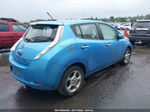 2011 Nissan Leaf Sl Light Blue vin: JN1AZ0CP4BT005323