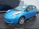 2011 Nissan Leaf Sl Light Blue vin: JN1AZ0CP4BT005323