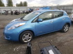 2011 Nissan Leaf Sv Blue vin: JN1AZ0CP4BT005399