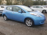 2011 Nissan Leaf Sv Синий vin: JN1AZ0CP4BT005399