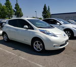 2011 Nissan Leaf Sv White vin: JN1AZ0CP4BT007525