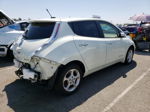 2011 Nissan Leaf Sv White vin: JN1AZ0CP4BT007525