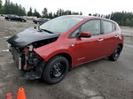 2011 Nissan Leaf Sv Red vin: JN1AZ0CP4BT008884