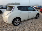 2011 Nissan Leaf Sv White vin: JN1AZ0CP4BT009517