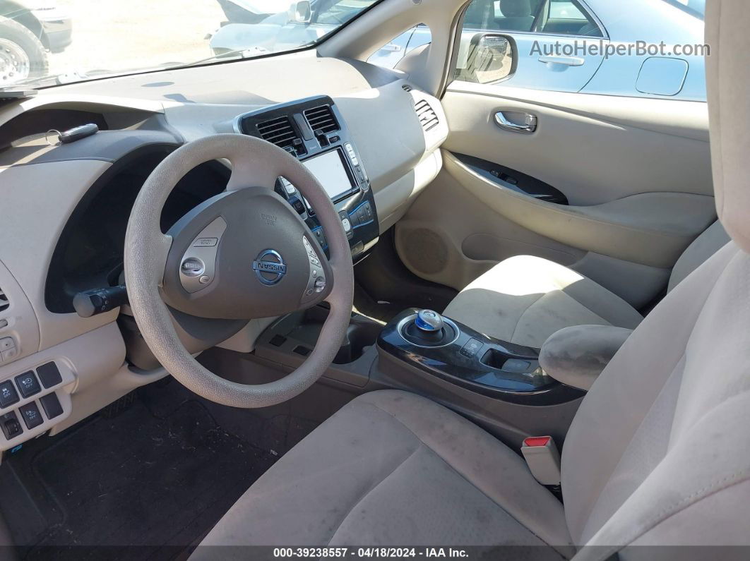 2011 Nissan Leaf Sl Серебряный vin: JN1AZ0CP5BT000941