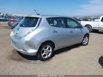 2011 Nissan Leaf Sl Silver vin: JN1AZ0CP5BT000941