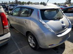 2011 Nissan Leaf Sv Silver vin: JN1AZ0CP5BT001975